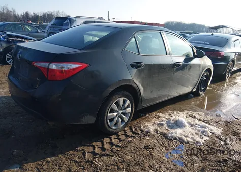 2016 Toyota Corolla Le from USA, damaged, VIN 2T1BURHE2GC544890